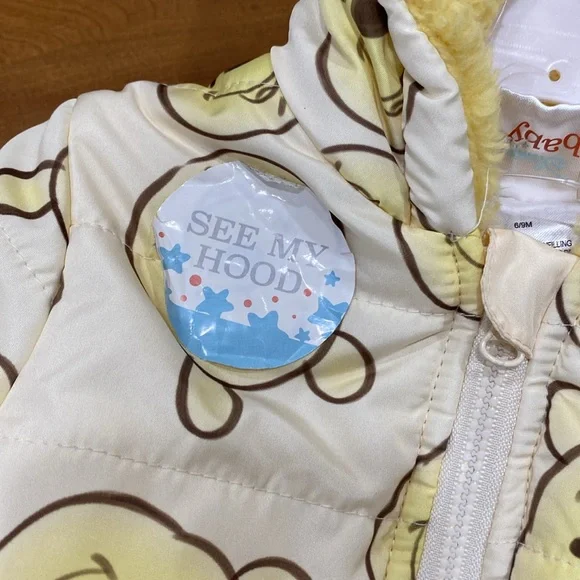 COPY - NWT. Disney Baby, size 6-9 months, Winnie the Pooh, snowsuit. - Picture 5 of 16